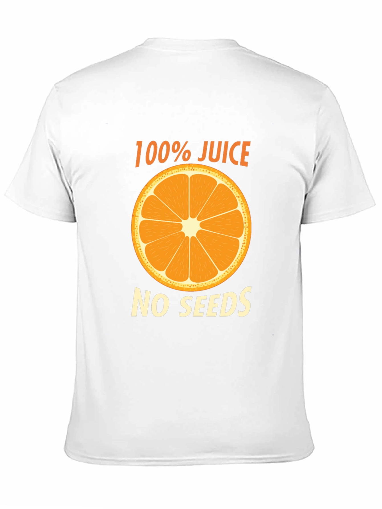 100% Juice No Seeds Black Graphic T-Shirt