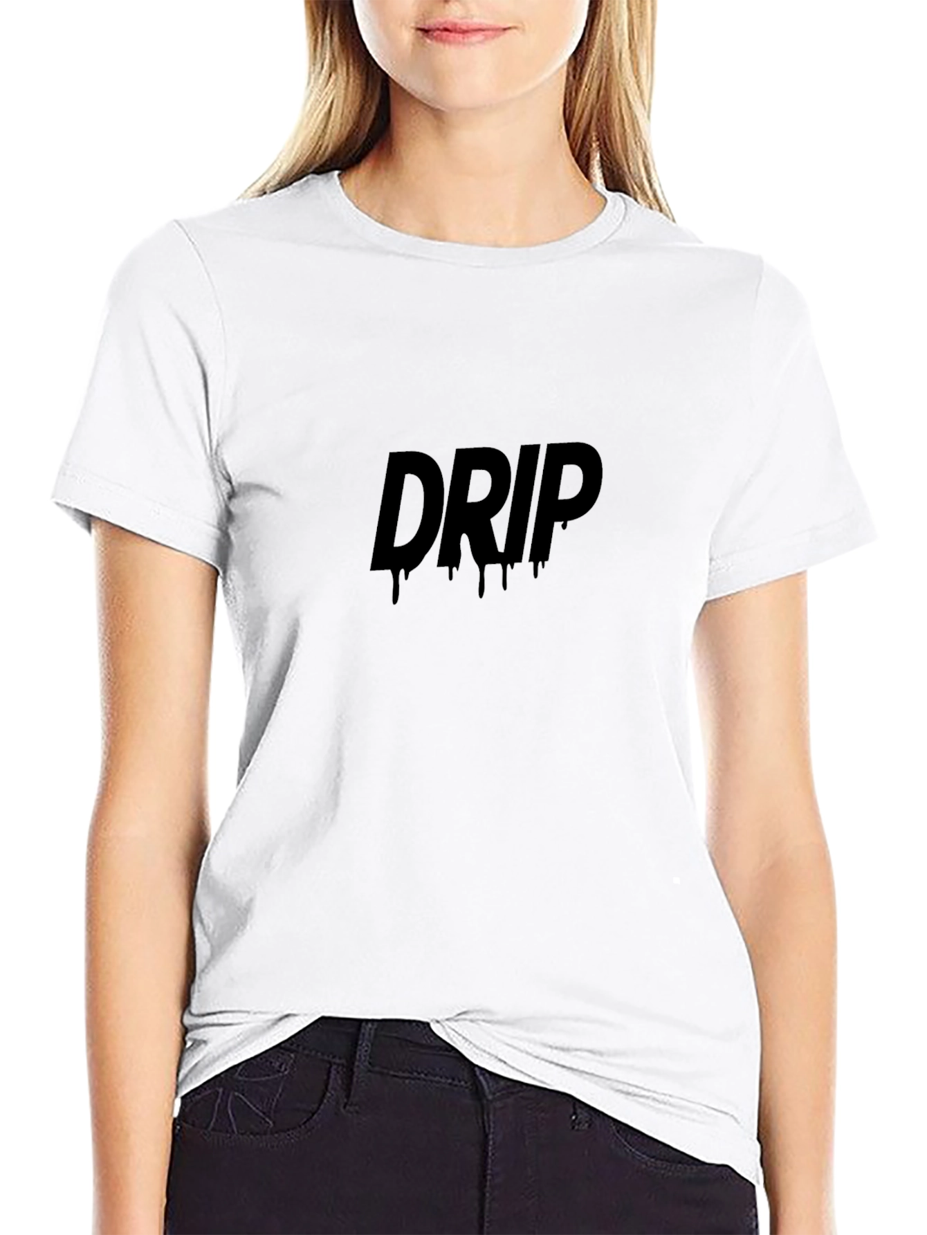 Drip Graphic Tee - Classic Black T-Shirt