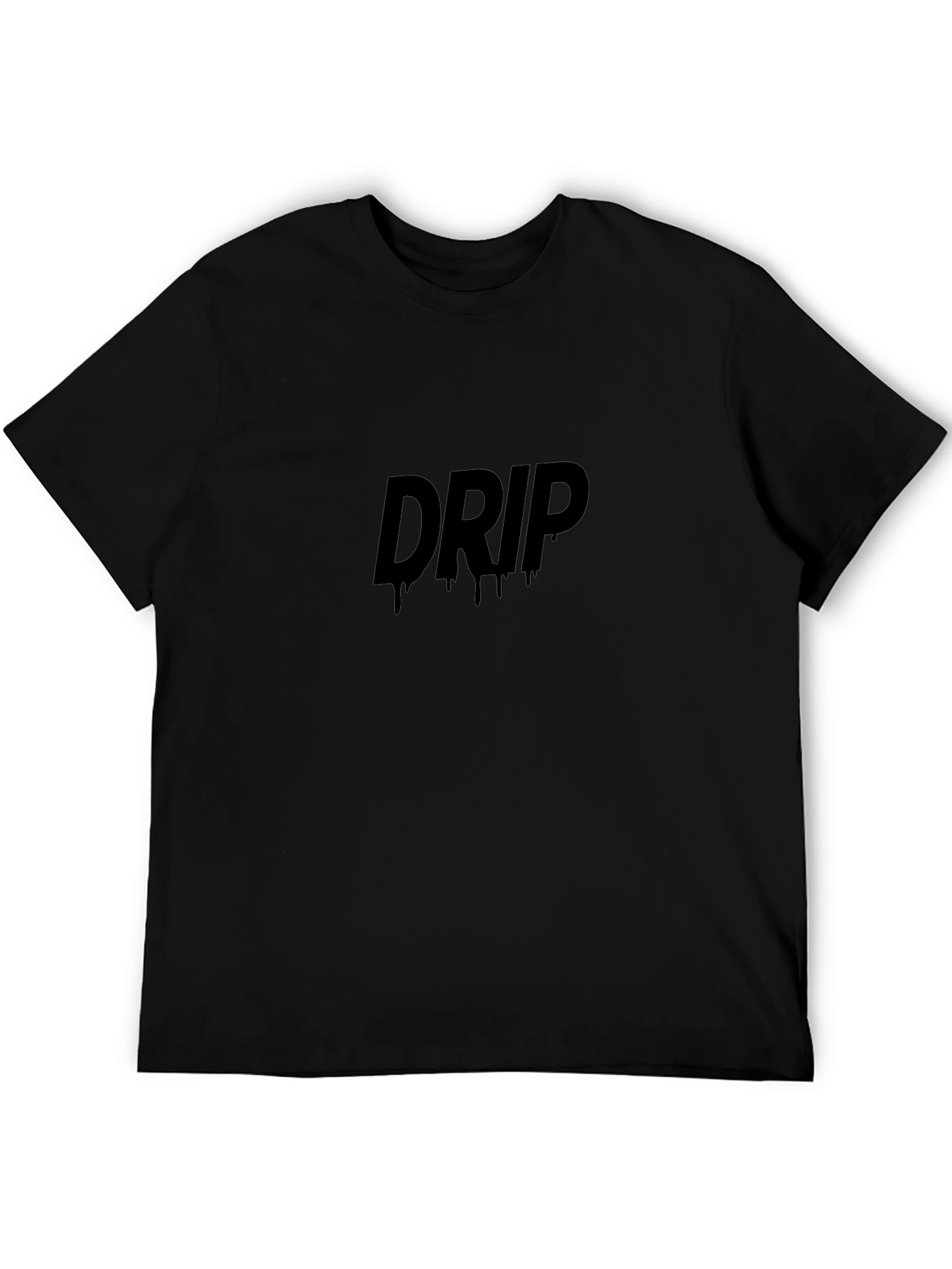 Drip Graphic Tee - Classic Black T-Shirt