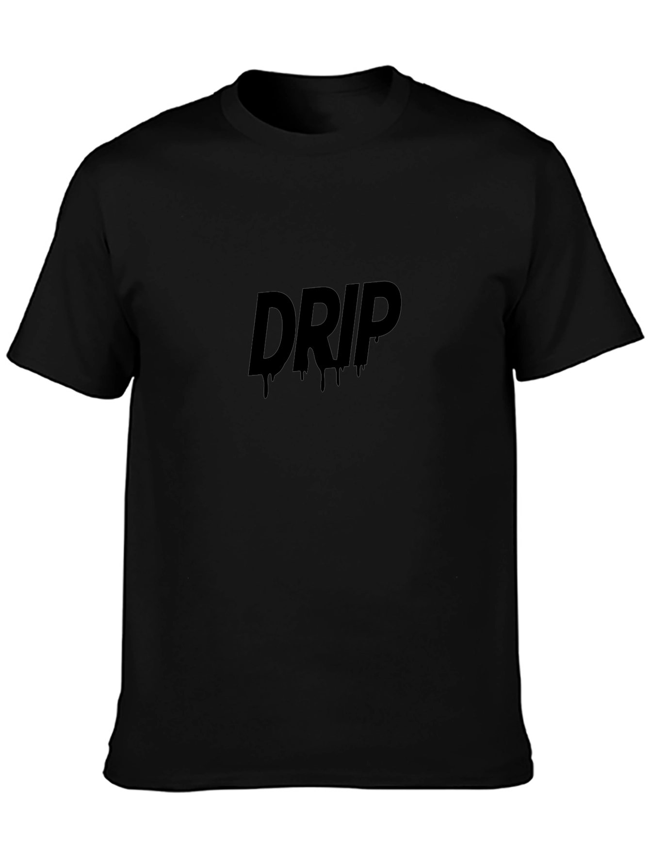 Drip Graphic Tee - Classic Black T-Shirt