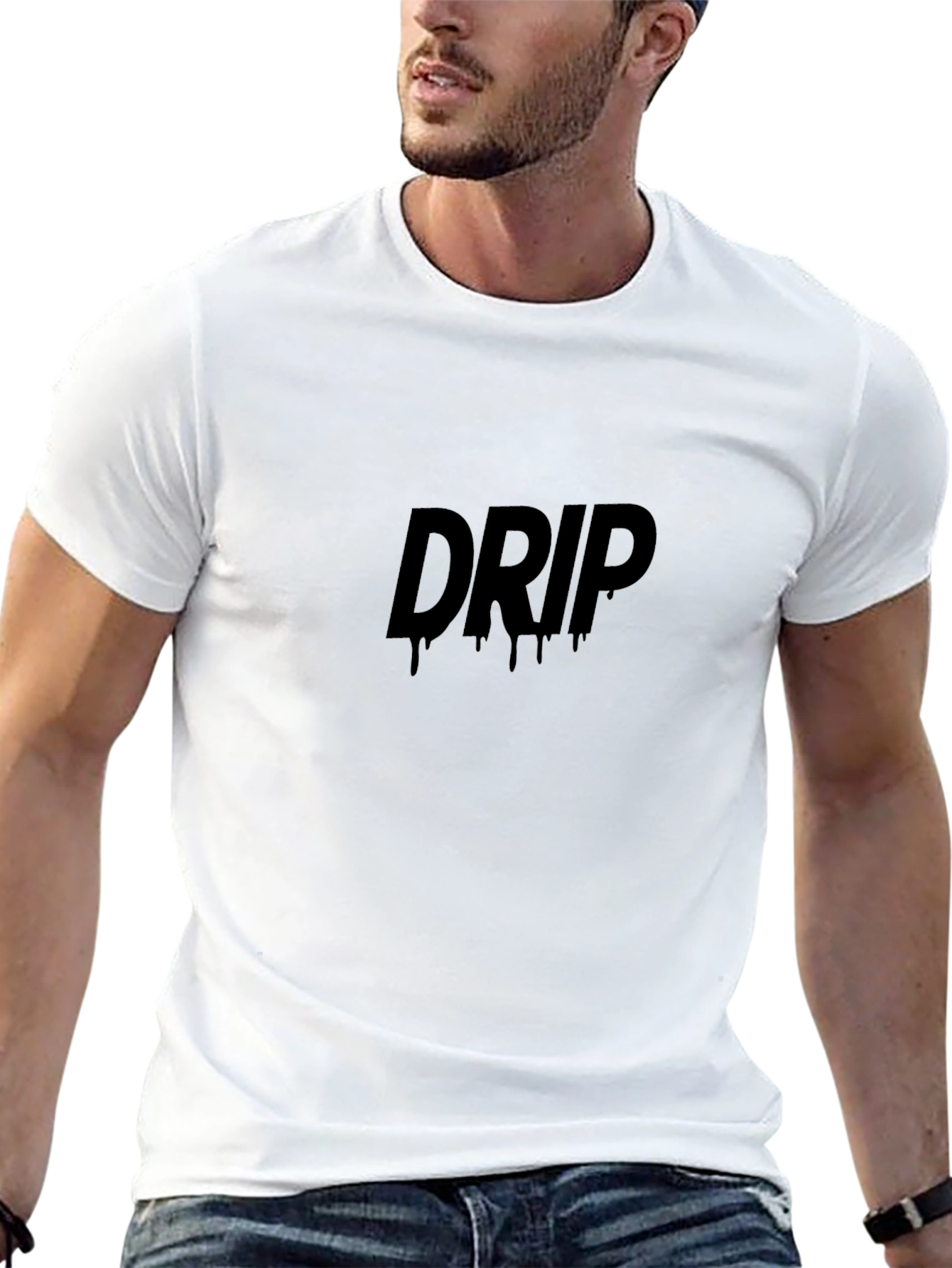 Drip Graphic Tee - Classic Black T-Shirt