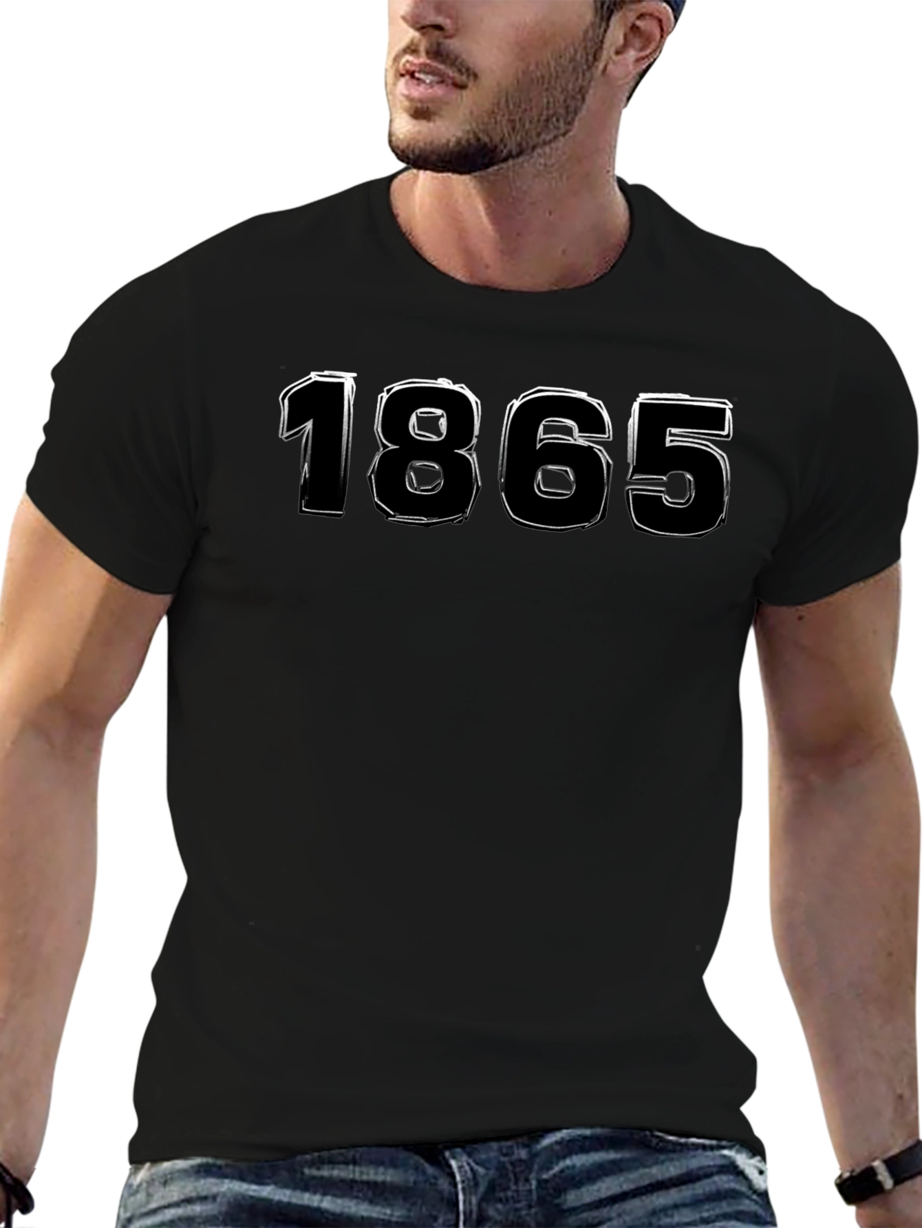 1865 Graphic Tee - Black