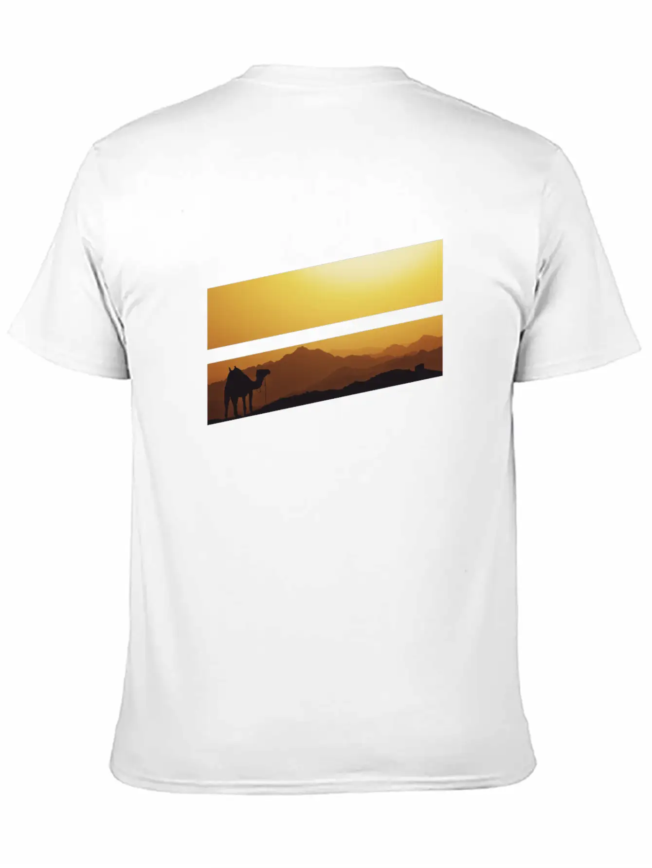 0391 CamelCamel In The Desert Classic Crew Neck Graphic Tee – Everyday Minimal Look