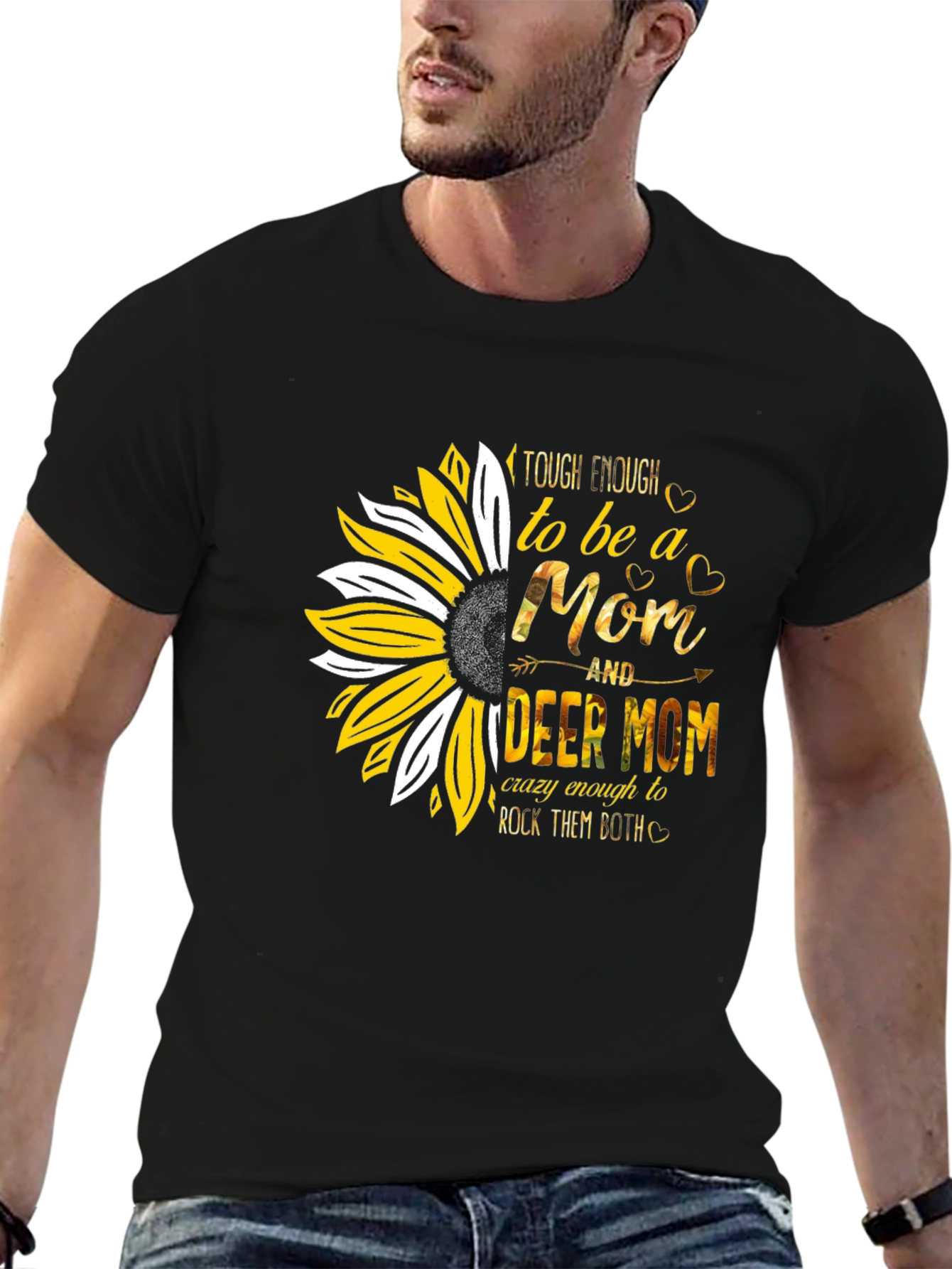 Tough Enough Mom Graphic Tee