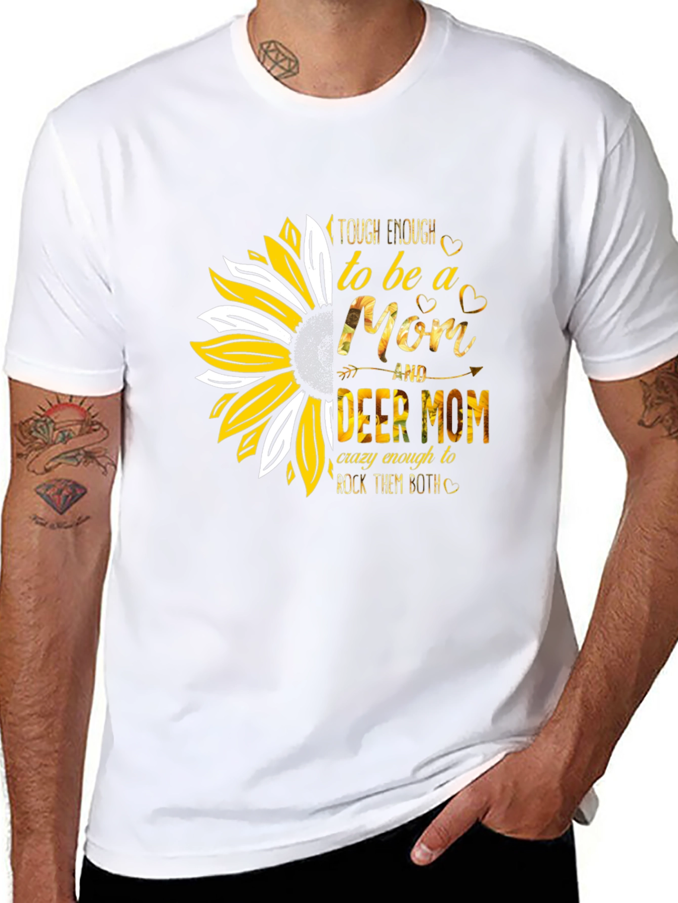 Tough Enough Mom Graphic Tee