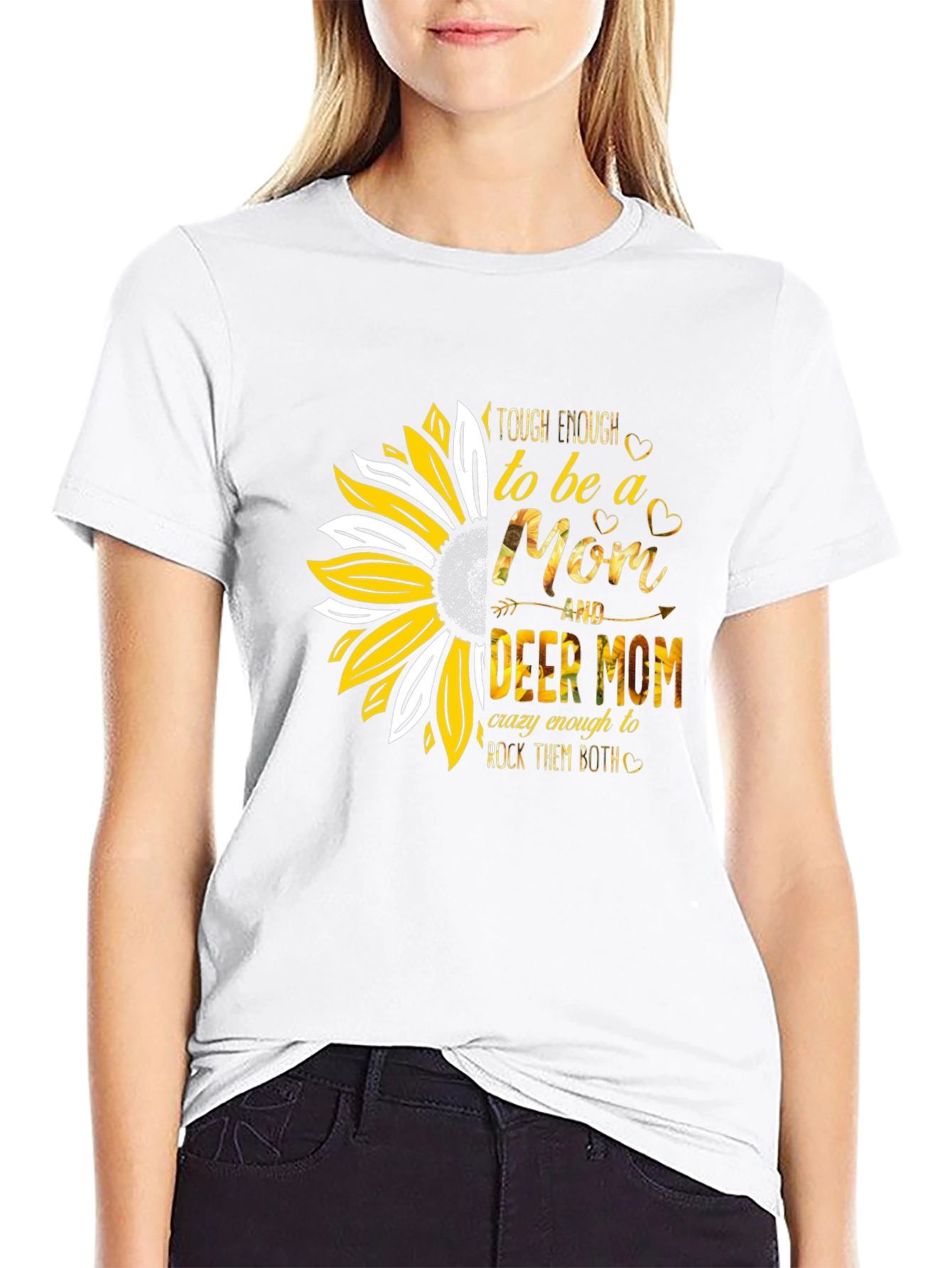 Tough Enough Mom Graphic Tee
