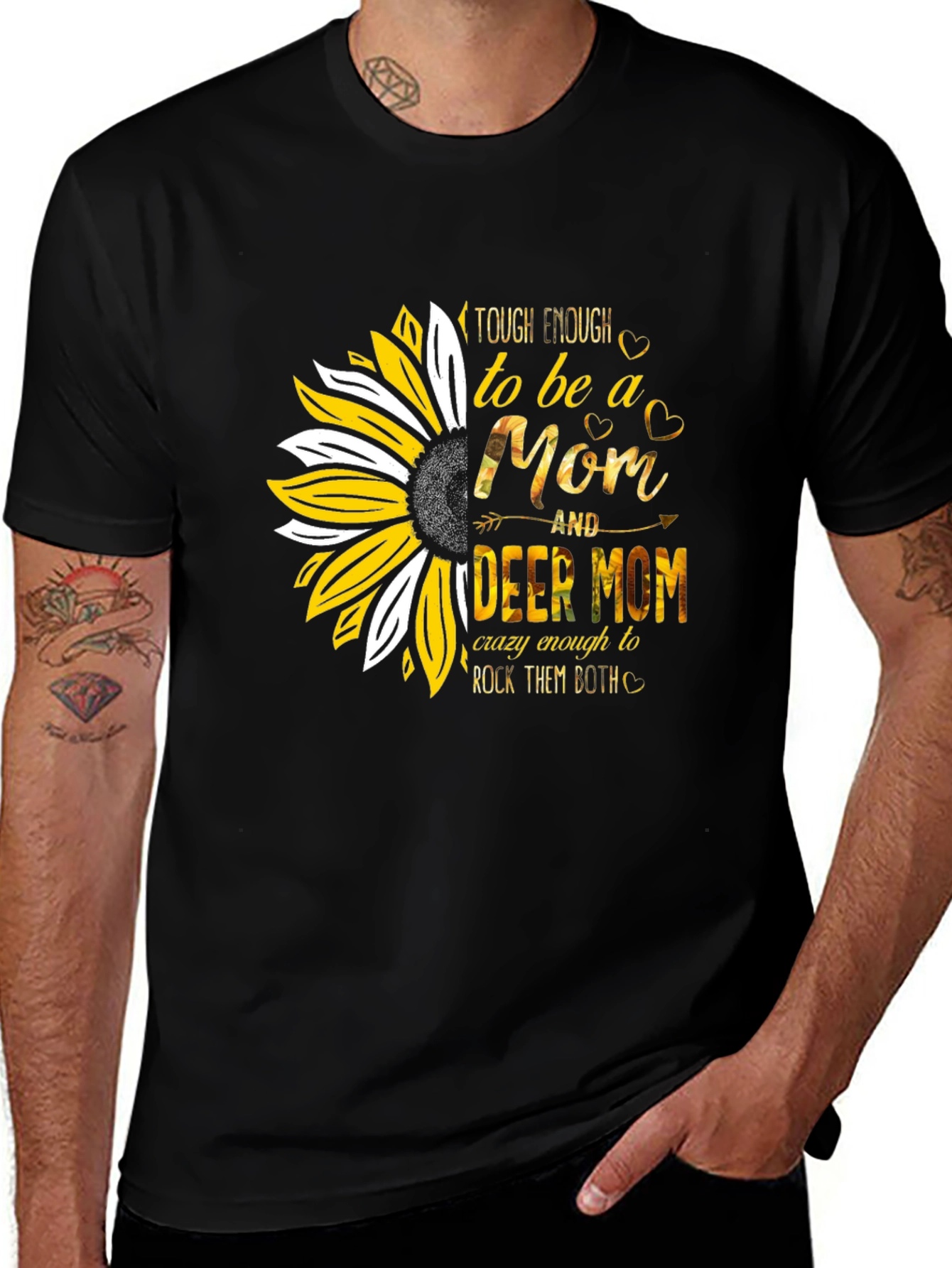 Tough Enough Mom Graphic Tee