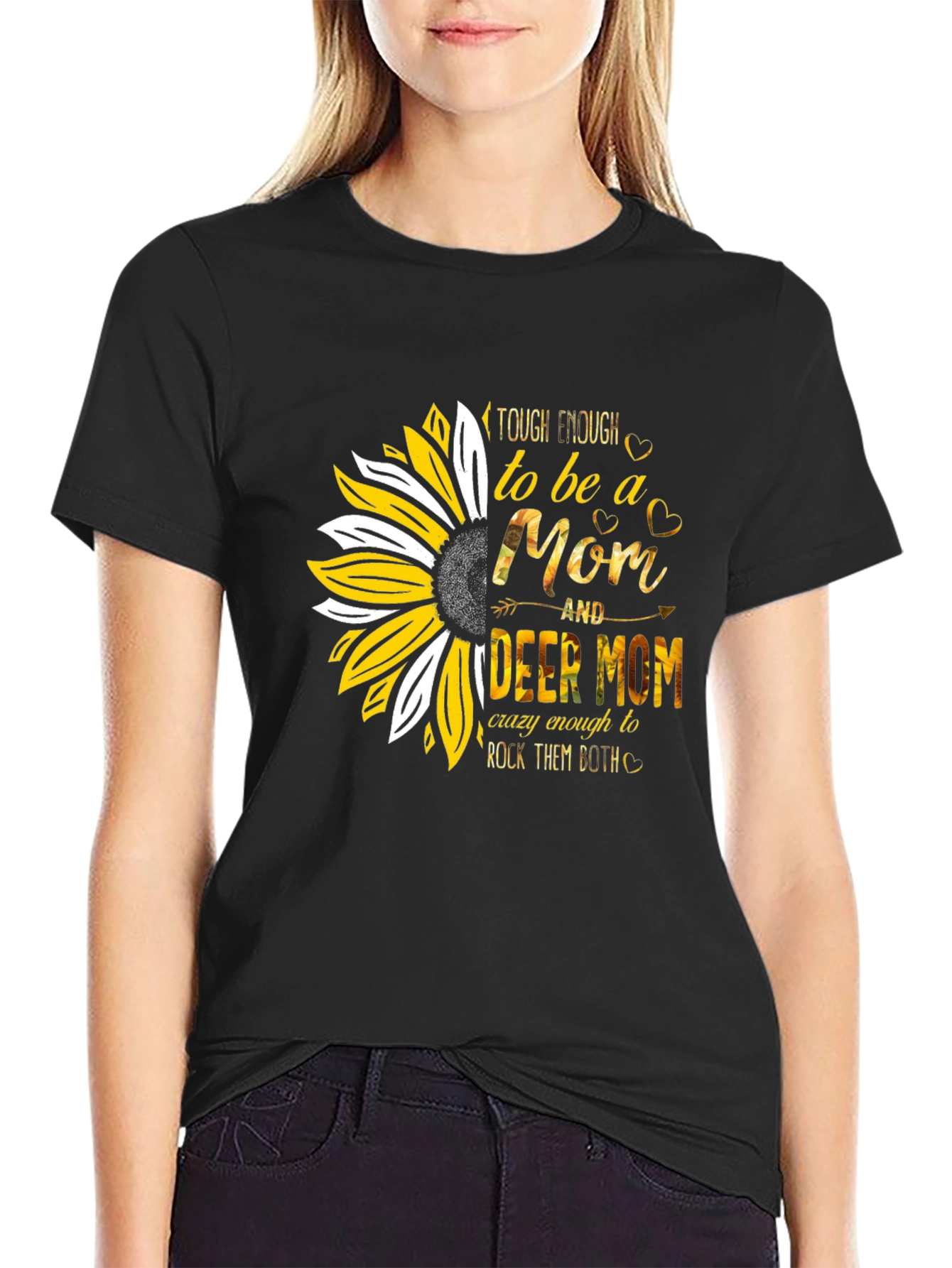 Tough Enough Mom Graphic Tee
